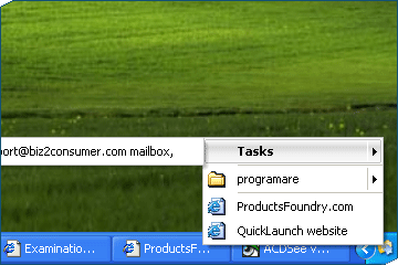 QuickLaunch Screenshot