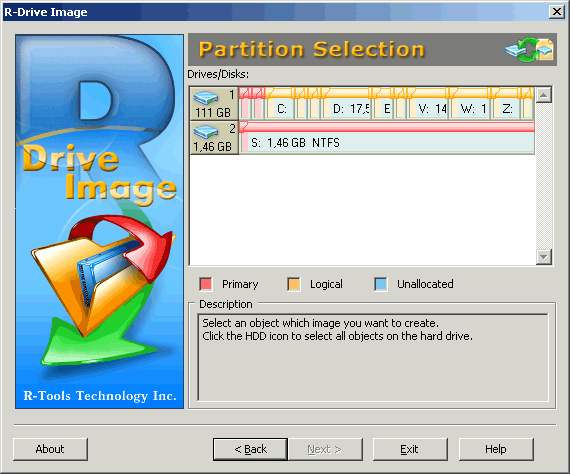 R-Drive Image Screenshot
