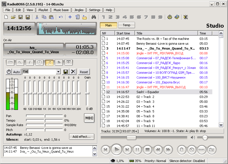RadioBOSS Screenshot