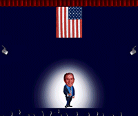 Re-elect George Bush Screen Saver Screenshot