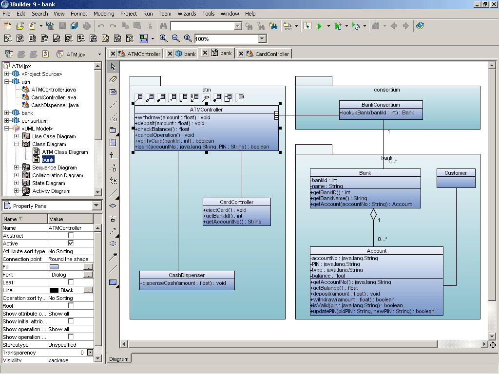 SDE for JBuilder (PE) for Windows Screenshot