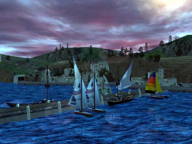 Seascape 3D Screensaver Screenshot