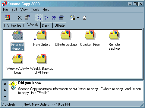 Second Copy 2000 Screenshot