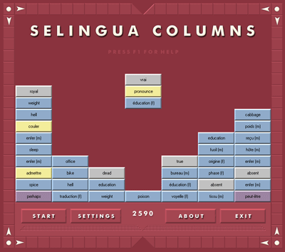 Selingua Columns Screenshot