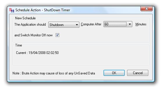 ShutDown Timer Screenshot