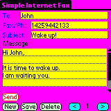 Simple Internet Fax Screenshot