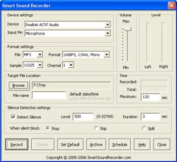 Smart Sound Recorder Screenshot