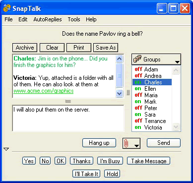 SnapTalk Screenshot