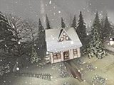 Snowy Winter 3D Screensaver Screenshot
