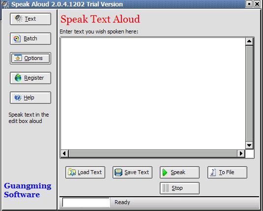 Speak Aloud Screenshot