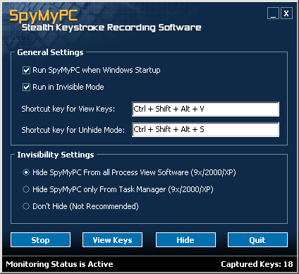 SpyMyPC Screenshot