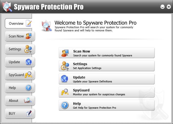 Spyware Protection Pro Screenshot