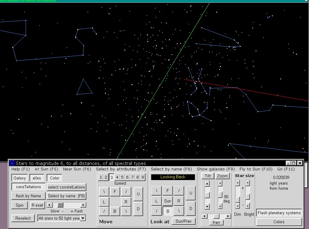 Stars and Galaxies in 3D Screenshot