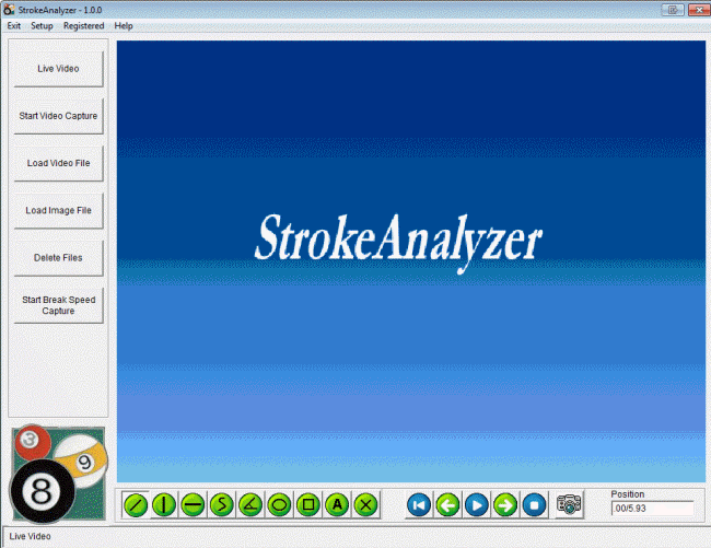 StrokeAnalyzer Screenshot