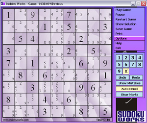 Sudoku Works Screenshot