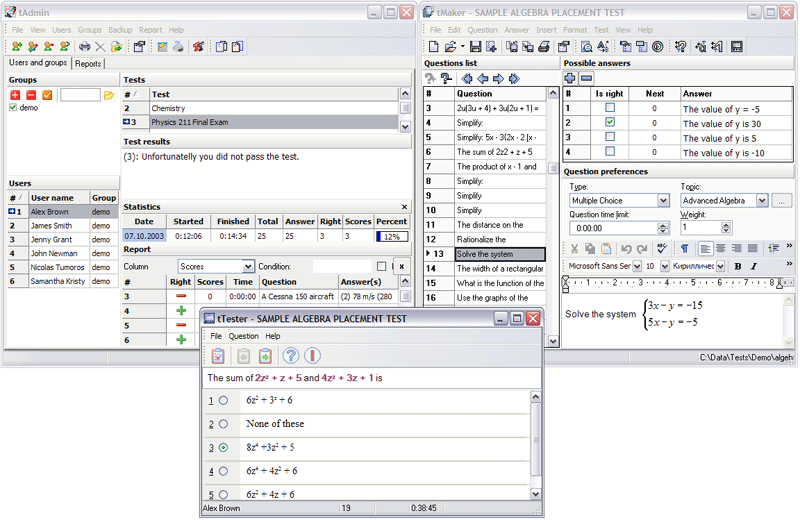 SunRav TestOfficePro Screenshot
