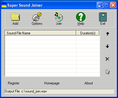Super Sound Joiner Screenshot