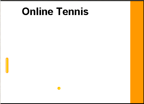 Tennis online Screenshot
