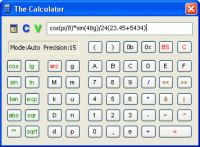 The Calculator Screenshot