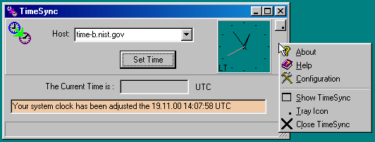 TimeSync Screenshot