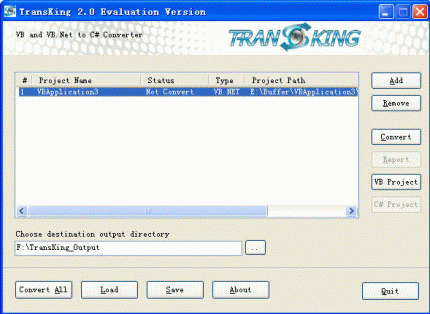 TransKing Screenshot