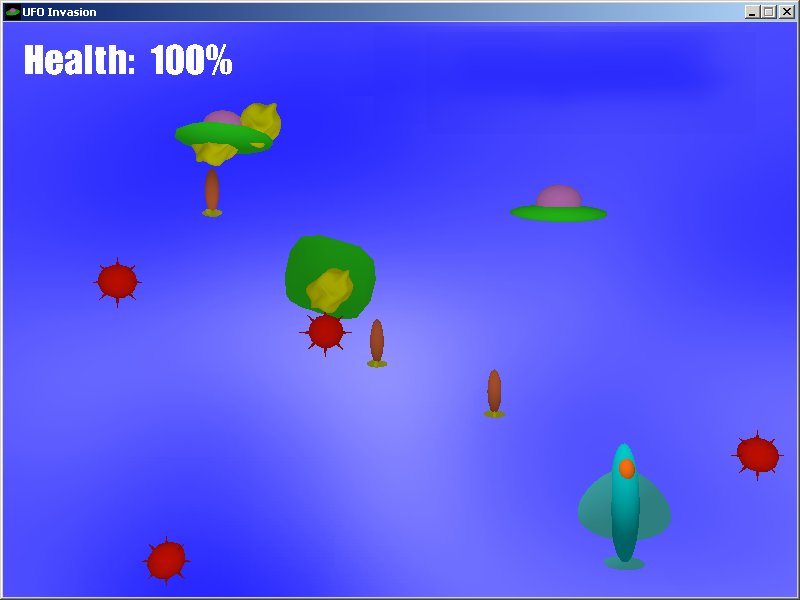 UFO Invasion Screenshot