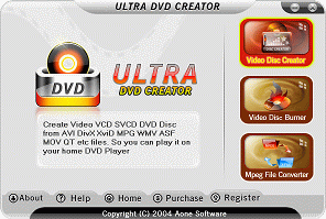 Ultra DVD Creator Screenshot