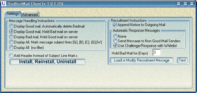 UseBestMail Personal Edition Screenshot