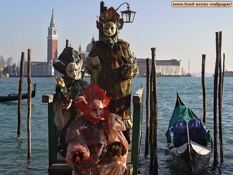Venice Carnival 2003 wallpaper 800x600 Screenshot