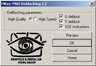 Video MSU Deblocking VirtualDub plugin Screenshot