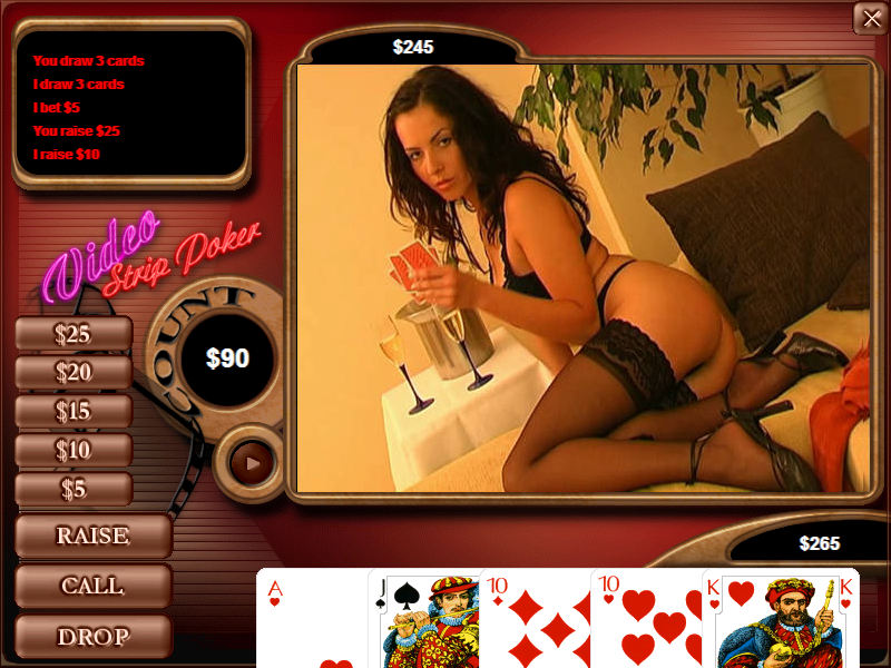 Video Strip Poker PC Screenshot