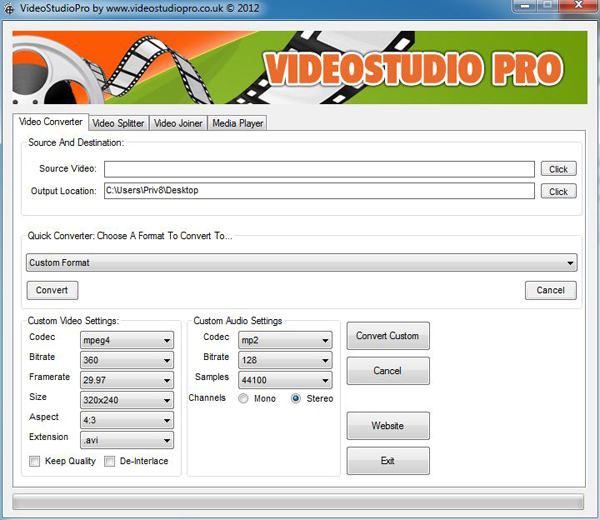 VideoStudio Pro Screenshot