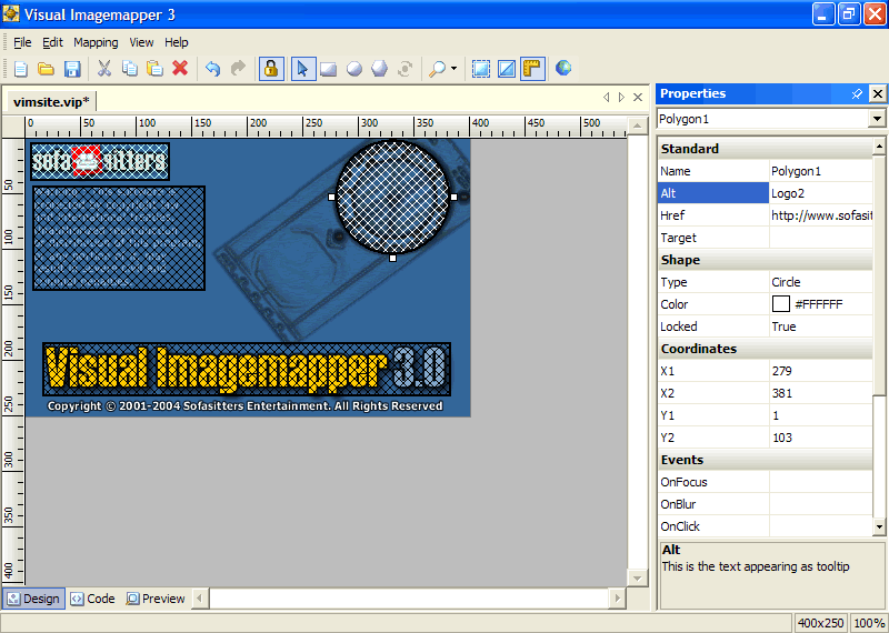 Visual Imagemapper Screenshot