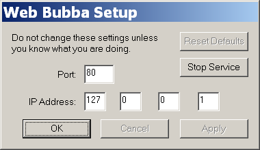 Web Bubba Screenshot