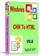 Windows CHM To HTML Screenshot