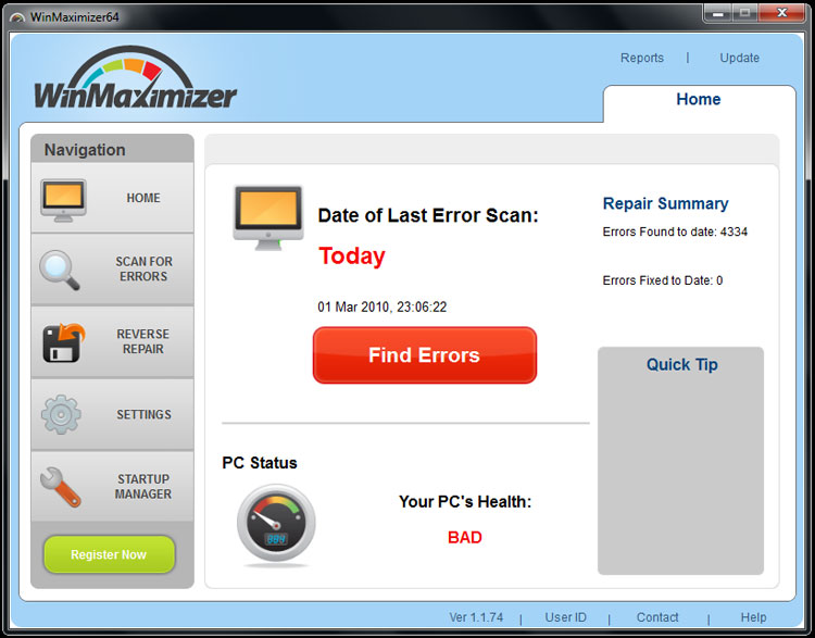WinMaximizer Screenshot