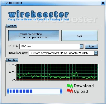 WireBooster Screenshot