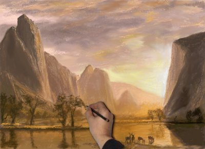 Yosemite by The Drawing Hand Screenshot