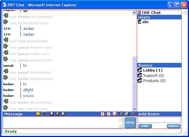 Zbit J-Chat Pro Screenshot